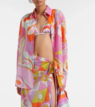 PUCCI Orchidee cotton shirt | Thumbnail 5 PUCCI Orchidee cotton shirt | Thumbnail 5