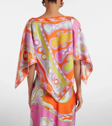 PUCCI Soleil silk twill top | Thumbnail 5 PUCCI Soleil silk twill top | Thumbnail 5