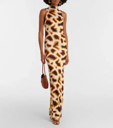 Christopher Esber Animal-print maxi dress | Thumbnail 5