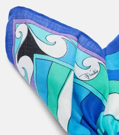 PUCCI Iride bow-detail cotton muslin headband | Thumbnail 2 PUCCI Iride bow-detail cotton muslin headband | Thumbnail 2