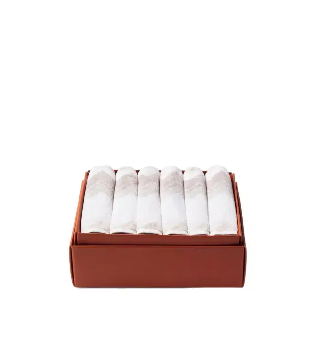 Missoni Giacomo set of 6 cotton terry face towels