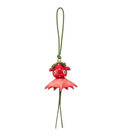 Loewe Paula's Ibiza Strawberry charm | Thumbnail 1 Loewe Paula's Ibiza Strawberry charm | Thumbnail 1