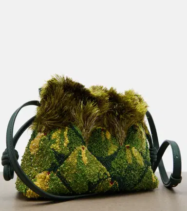 Loewe Paula's Ibiza Flamenco Mini beaded clutch | Thumbnail 3