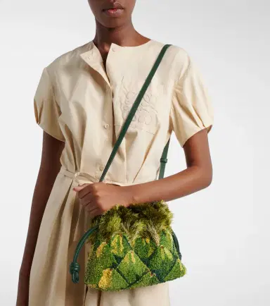 Loewe Paula's Ibiza Flamenco Mini beaded clutch | Thumbnail 6