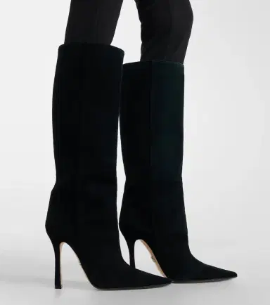 Gucci Naomi suede knee-high boots | Thumbnail 5
