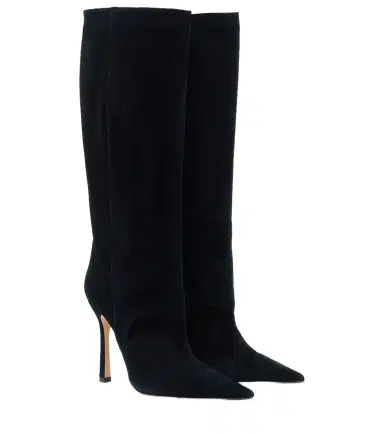 Gucci Naomi suede knee-high boots | Thumbnail 1