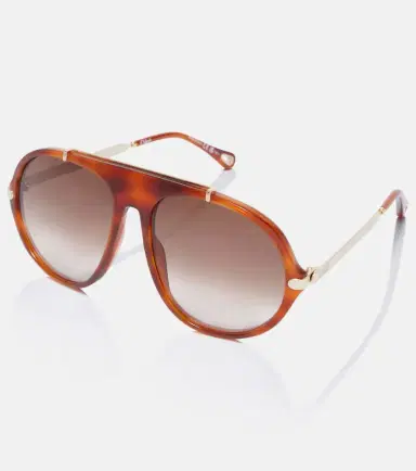 Chloe Chloé Aly aviator sunglasses | Thumbnail 2