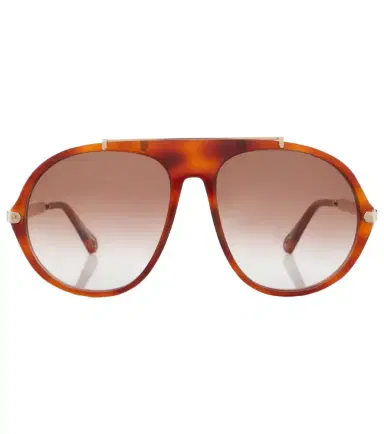 Chloe Chloé Aly aviator sunglasses | Thumbnail 1