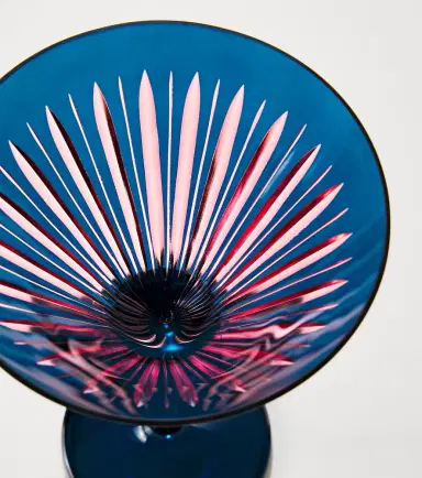 L'Objet Prism set of 4 martini glasses | Thumbnail 3