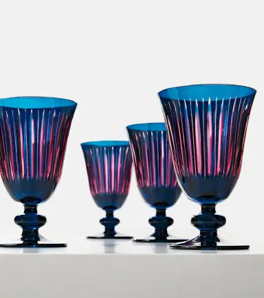 L'Objet Prism set of 4 wine glasses | Thumbnail 4