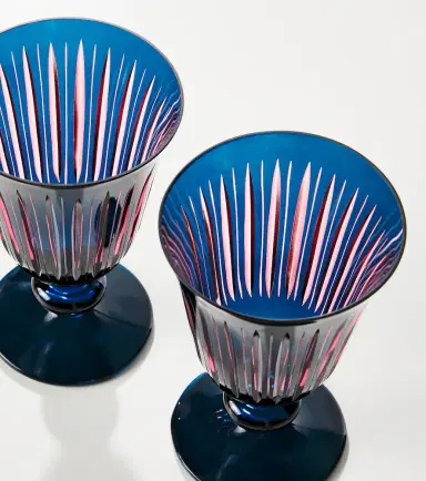 L'Objet Prism set of 4 wine glasses | Thumbnail 5