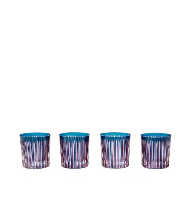 L'Objet Prism set of 4 glasses