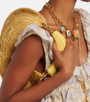 Chloé Chloé Summer Banana raffia shoulder bag | Thumbnail 7 Chloé Chloé Summer Banana raffia shoulder bag | Thumbnail 7