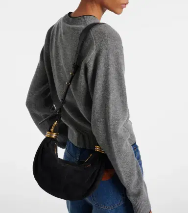 Chloe Chloé Bracelet Small suede top-handle bag | Thumbnail 5 Chloe Chloé Bracelet Small suede top-handle bag | Thumbnail 5