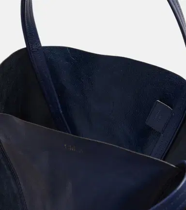 Chloé Chloé Chloé Spin leather and suede tote bag | Thumbnail 4 Chloé Chloé Chloé Spin leather and suede tote bag | Thumbnail 4