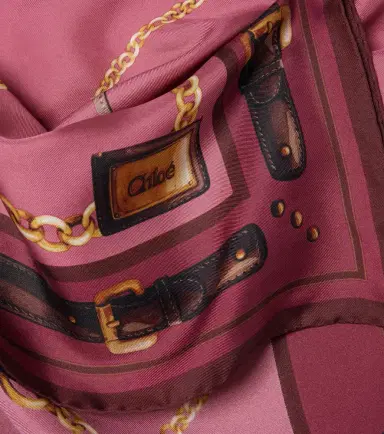 Chloé Chloé Paddington silk scarf | Thumbnail 2