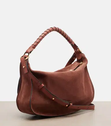 Chloé Chloé Marcie Small suede shoulder bag | Thumbnail 4