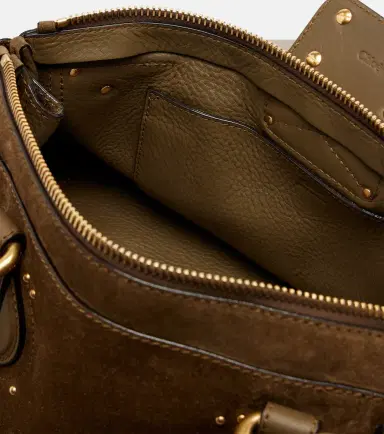 Chloé Chloé Paddington suede shoulder bag | Thumbnail 4 Chloé Chloé Paddington suede shoulder bag | Thumbnail 4