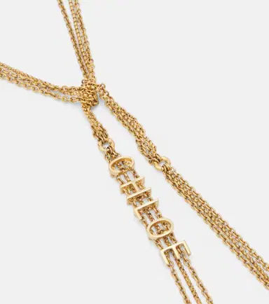 Chloé Chloé Laiton chain necklace | Thumbnail 2