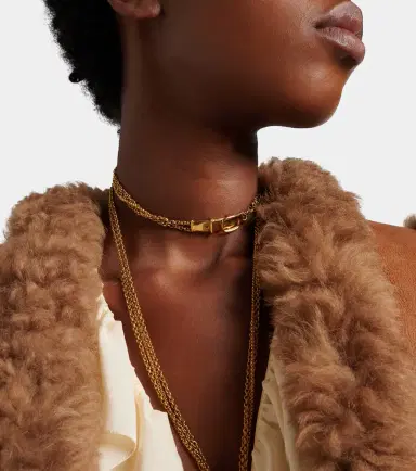 Chloé Chloé Laiton chain necklace | Thumbnail 5