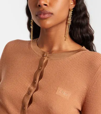 Chloé Chloé Laiton drop earrings | Thumbnail 5 Chloé Chloé Laiton drop earrings | Thumbnail 5
