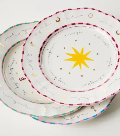 Bitossi Il Frutto della Passione set of 4 porcelain dinner plates | Thumbnail 2