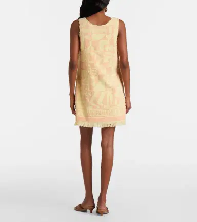 Zimmermann Solstice Towelling cotton terry minidress | Thumbnail 2