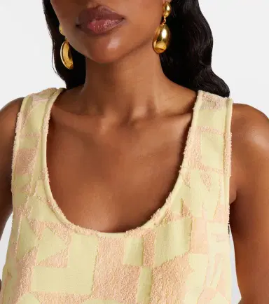 Zimmermann Solstice Towelling cotton terry minidress | Thumbnail 4