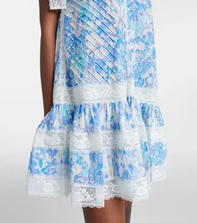 Zimmermann Solstice Lantern floral cotton minidress | Thumbnail 2 Zimmermann Solstice Lantern floral cotton minidress | Thumbnail 2