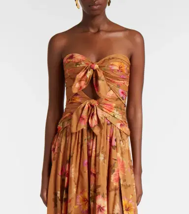 Zimmermann Mahon floral silk maxi dress | Thumbnail 3 Zimmermann Mahon floral silk maxi dress | Thumbnail 3