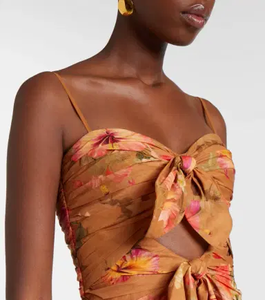 Zimmermann Mahon floral silk maxi dress | Thumbnail 4 Zimmermann Mahon floral silk maxi dress | Thumbnail 4