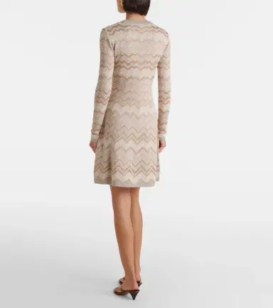 Missoni Zigzag knitted minidress | Thumbnail 2