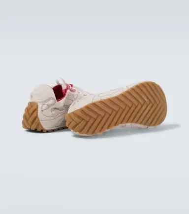 Bottega Veneta Orbit Flash suede-trimmed sneakers | Thumbnail 3 Bottega Veneta Orbit Flash suede-trimmed sneakers | Thumbnail 3