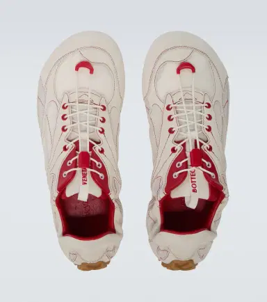 Bottega Veneta Orbit Flash suede-trimmed sneakers | Thumbnail 5 Bottega Veneta Orbit Flash suede-trimmed sneakers | Thumbnail 5