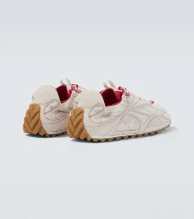 Bottega Veneta Orbit Flash suede-trimmed sneakers | Thumbnail 6 Bottega Veneta Orbit Flash suede-trimmed sneakers | Thumbnail 6