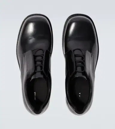 Balenciaga Brushed leather Derby shoes | Thumbnail 4 Balenciaga Brushed leather Derby shoes | Thumbnail 4