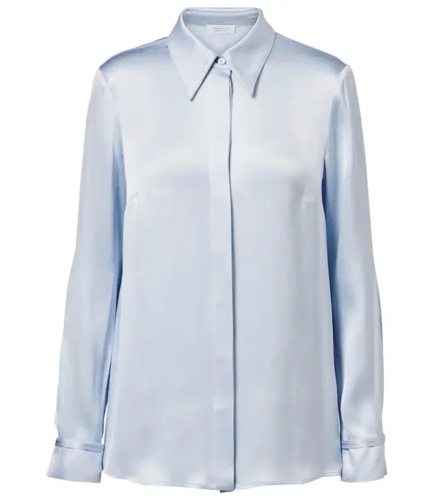 Gabriela Hearst Cruz silk satin shirt