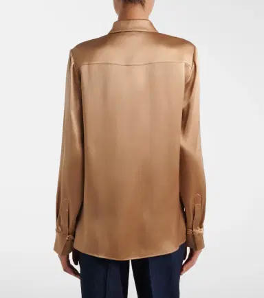Gabriela Hearst Cruz silk satin shirt | Thumbnail 2