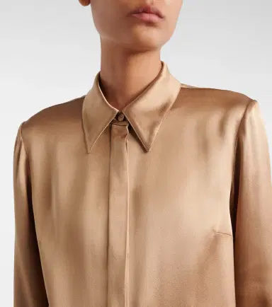 Gabriela Hearst Cruz silk satin shirt | Thumbnail 6