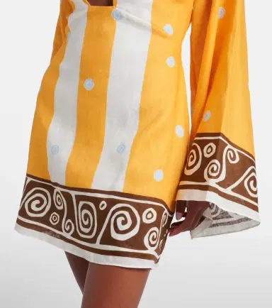 Cala de la Cruz Tessa striped linen dress | Thumbnail 2 Cala de la Cruz Tessa striped linen dress | Thumbnail 2
