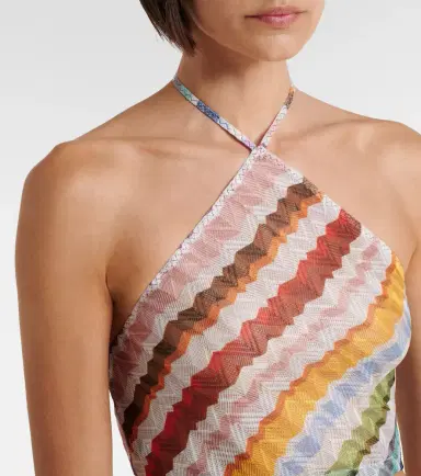 Missoni Halterneck crop top | Thumbnail 2