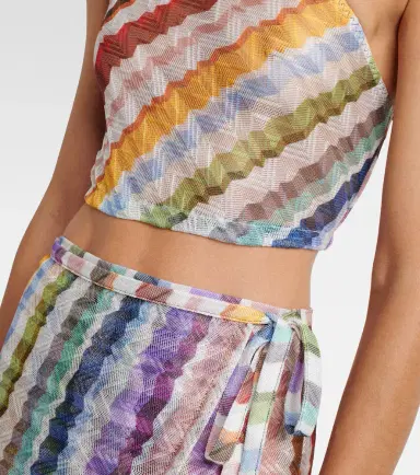 Missoni Halterneck crop top | Thumbnail 3