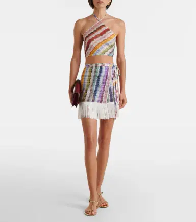 Missoni Halterneck crop top | Thumbnail 4