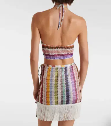 Missoni Halterneck crop top | Thumbnail 5
