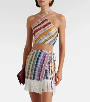 Missoni Halterneck crop top | Thumbnail 6
