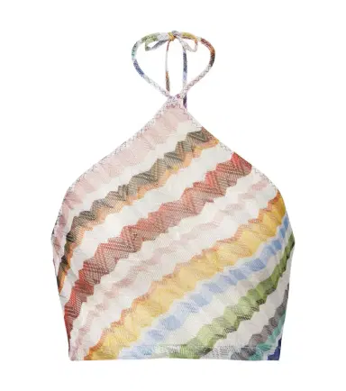 Missoni Halterneck crop top | Thumbnail 1