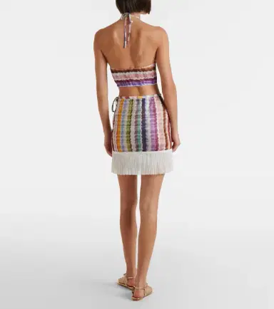 Missoni Zigzag fringed wrap skirt | Thumbnail 4