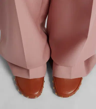 Chloé Chloé Studded leather clogs | Thumbnail 6