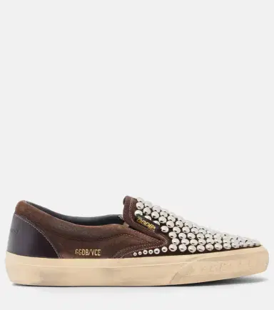 Golden Goose VCE studded suede slip-on sneakers | Thumbnail 4 Golden Goose VCE studded suede slip-on sneakers | Thumbnail 4