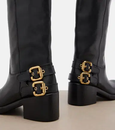 Chloé Chloé Dakota leather biker boots | Thumbnail 3 Chloé Chloé Dakota leather biker boots | Thumbnail 3